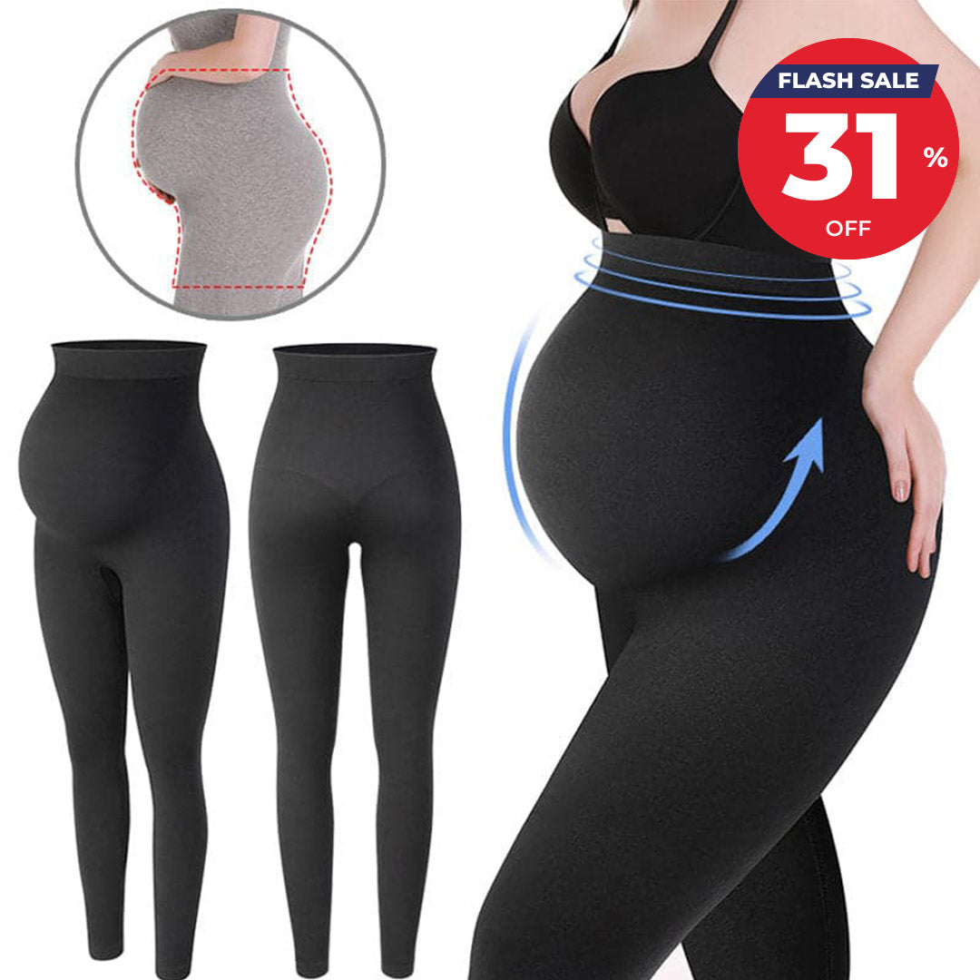 High Waist Pregnant Belly Support Leggings
