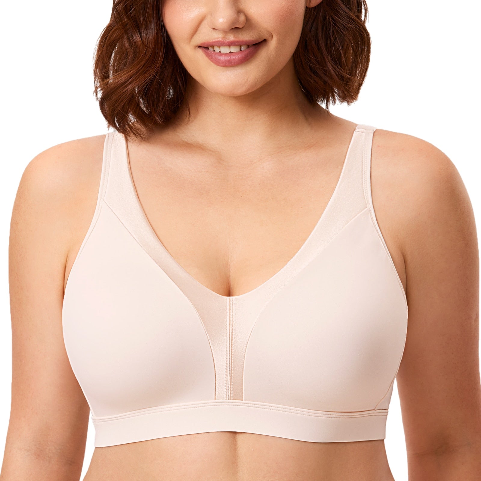 NEW Wireless Smooth Bra - Full Coverage & Comfortable! Bold Colors