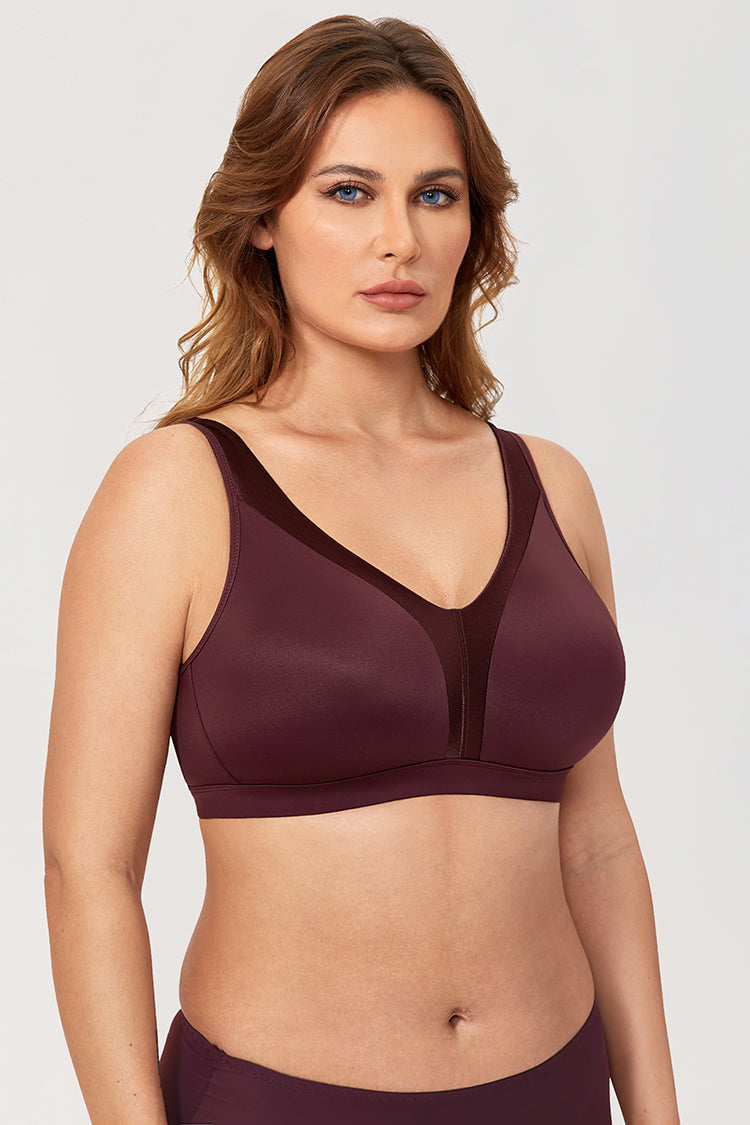 NEW Wireless Smooth Bra - Full Coverage & Comfortable! Bold Colors