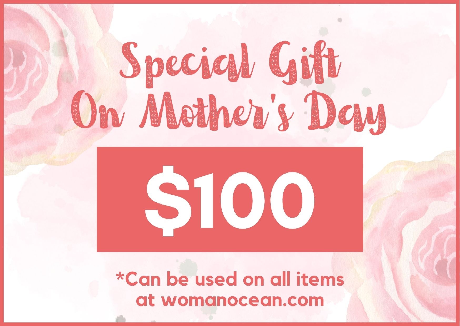 Mother's Day Gift card 20% off - Valid for 3 months!